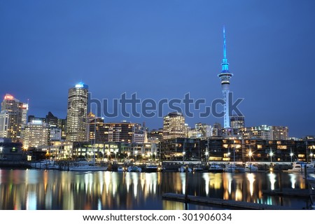 Cityscapes from Viaduct - Auckland, New Zealand