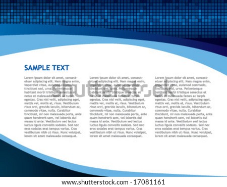 Business technology abstract background