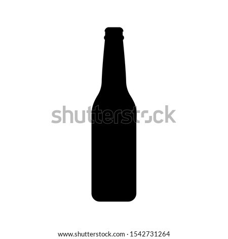 botle beer icon sign signifier vector