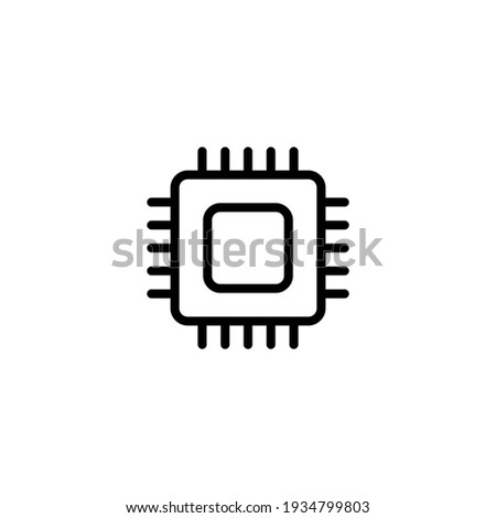 Circuit icon vector illustration logo template for many purpose. Isolated on white background.