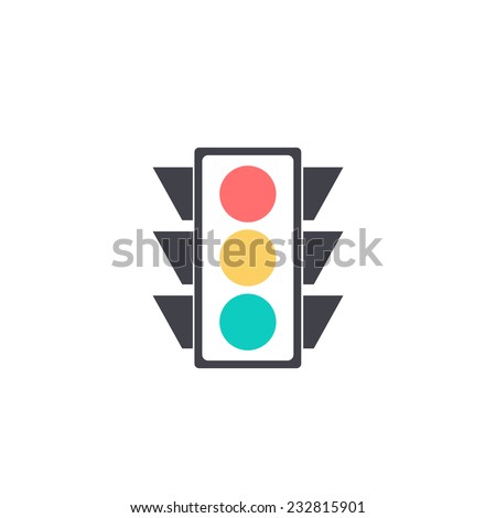 Traffic Light Icon Stock Vector 232815901 : Shutterstock