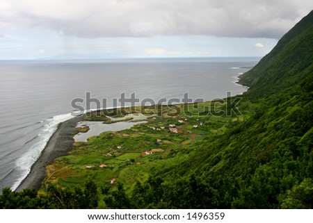 farm on the azores coast