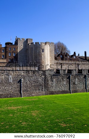 The Tower of London, medieval castle and prison