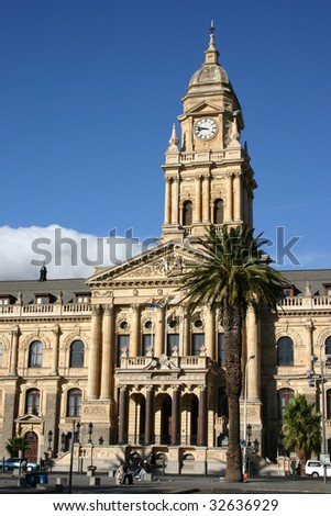 Cape Town City Hall in Cape Town, Western Cape Province,  South Africa
