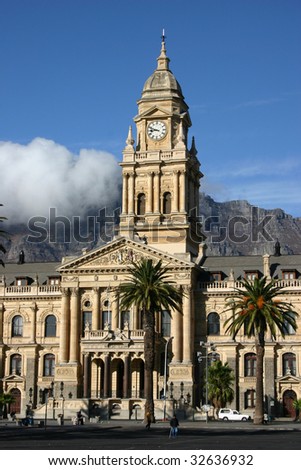 Cape Town City Hall in Cape Town, Western Cape Province,  South Africa