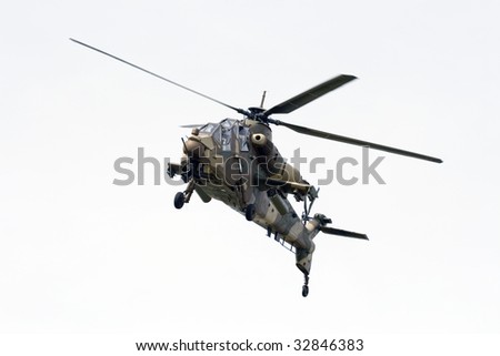 South African Air Force Rooivalk attack helicopter