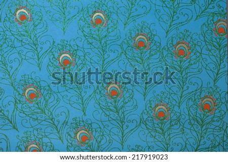 Description:  Happy holiday background with turquoise,orange, green and gold. Title:  Happy Holidays
