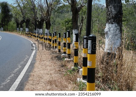 Similar – Image, Stock Photo Careful, sharp bend!