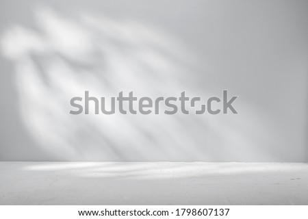 Gray background for product presentation with beautiful lights and shadows Foto stock © 