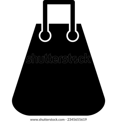 draw a shopping bag illustration in vector