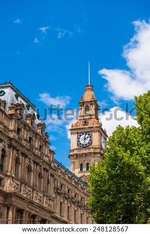 Clock Tower and clocks of the Melbourne General Post Office