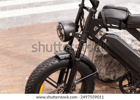 Similar – Image, Stock Photo A Dutch bike at the laundromat