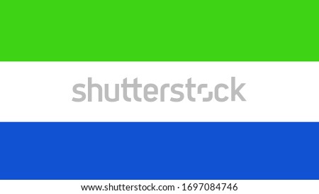 This is a Sierra Leone Flag.