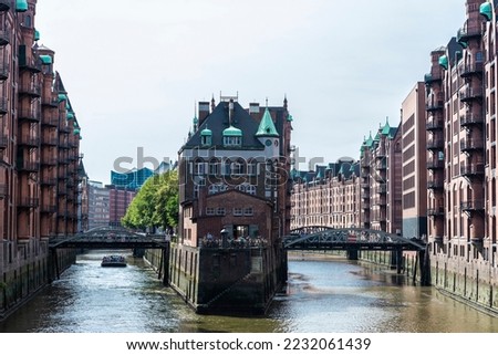 Similar – Image, Stock Photo Hafencity Hamburg Stairs