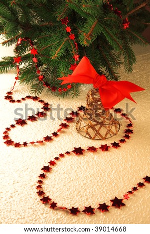 chiristmas decoration with little bell