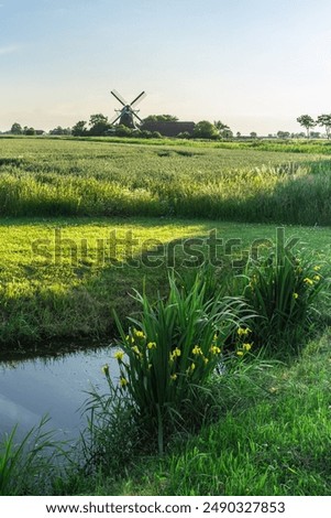 Similar – Image, Stock Photo Neuharlingersiel in East Frisia