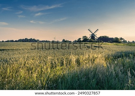 Similar – Image, Stock Photo Neuharlingersiel in East Frisia