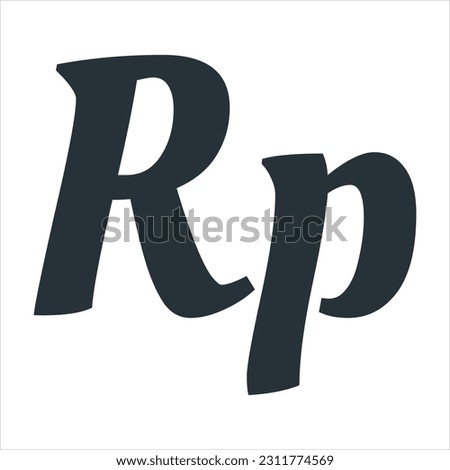 Indonesian Rupiah Currency Symbol Icon