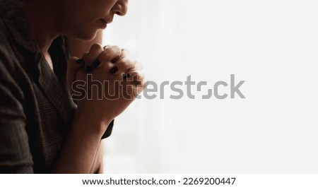 Similar – Image, Stock Photo church Harmonious Calm