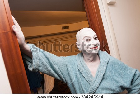 ROME, ITALY - 13 March, 2015 - Lindsay Kemp after his show \