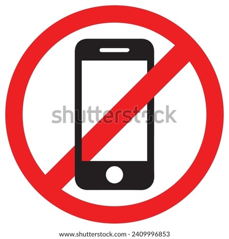 No photography, video recording, Audio Recording, Live Media and sightseeing symbol. prohibition icon. Video, photo, phone, audio, sightseeing prohibited logo pictogram. Vector illustration. 
