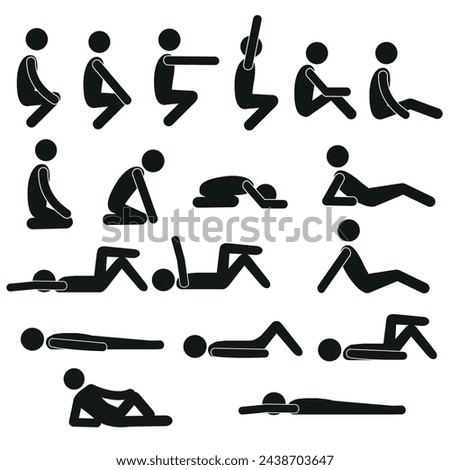 Similar – Image, Stock Photo lying woman with bent legs