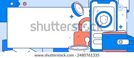 Credit card bill character flat vector concept operation hand drawn illustration
