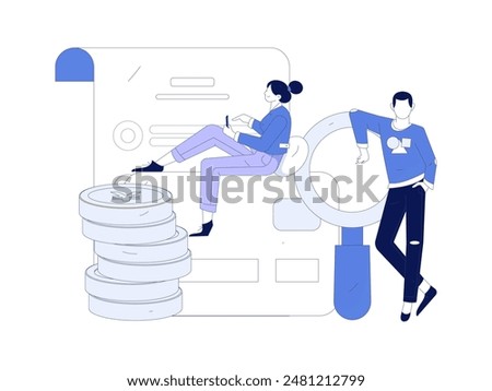 Online shopping payment security character flat vector concept operation hand drawn illustration
