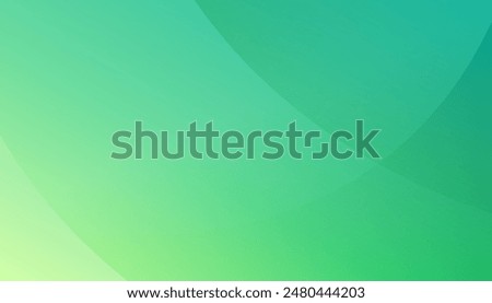 abstract background of realistic green curved gradient shading.  vector design concept. Decorative web layout or poster, banner
