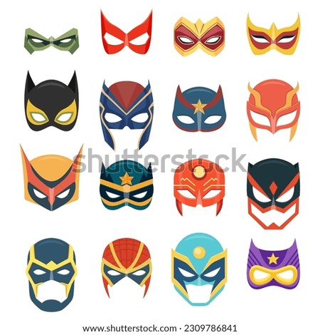 Superhero Mask Template | Free download on ClipArtMag