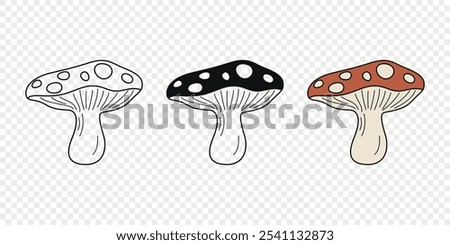 Similar – Image, Stock Photo fly agaric Mushroom