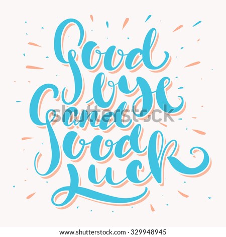 Goodbye And Good Luck Clipart | Free download on ClipArtMag