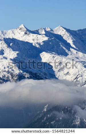 Similar – Image, Stock Photo Winter landscape in Ratschings, South Tyrol