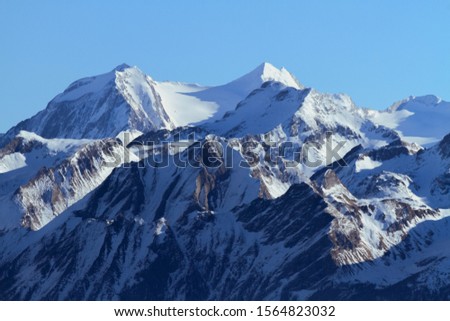 Similar – Image, Stock Photo Winter landscape in Ratschings, South Tyrol