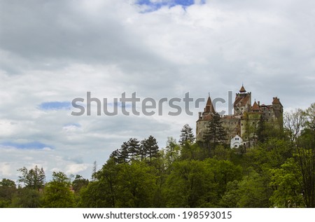 Vlad Tepes castle who became known as the infamous Dracula. In the area of present-day Romania, near the town of Bran.
