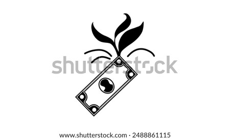 Farm loan symbol,black isolated silhouette