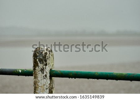 Similar – Image, Stock Photo Concrete, rain, dreariness. If anyone wants to get out