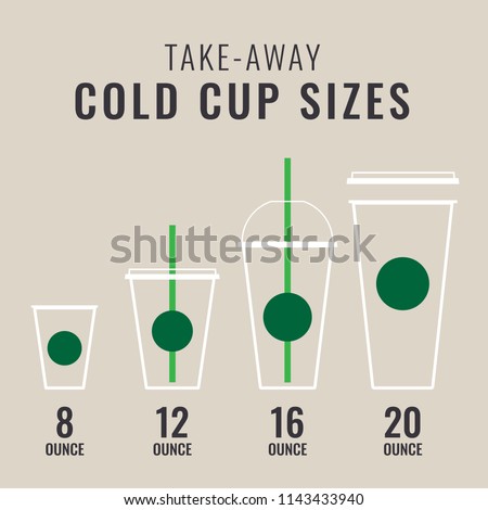 Take-Away Cold Cup Sizes