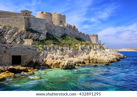 Similar – Image, Stock Photo Marseille / Iles du Frioul