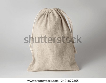 Similar – Foto Bild kleine Tasche aus Vollleinen mit Krawatten