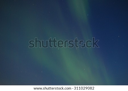 Northern lights , Murmansk region