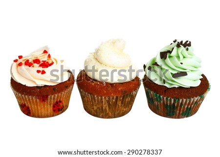 Cupcakes  isolated