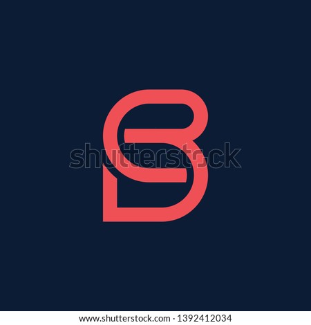 Initial SCB Logo - Vector logo template