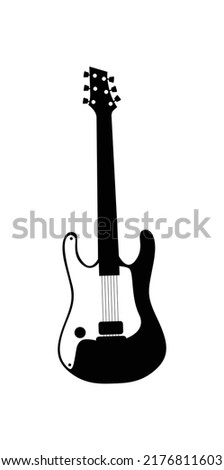 Similar – Foto Bild Gitarre Schwarz-Weiß