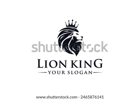 Luxury Lion King Premium Logo Design Inspiration.