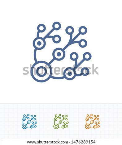 Neural Hub - Contrast Stroke Icons. A professional, pixel-aligned icon.