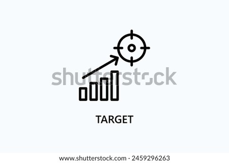 Target Vector Icon Or Logo Illustration