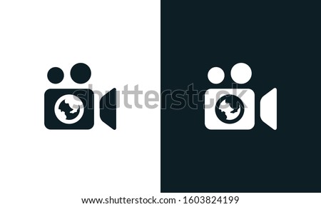 Modern abstract Global Studio logo. This logo icon incorporate with Globe and world icon in the creative way.