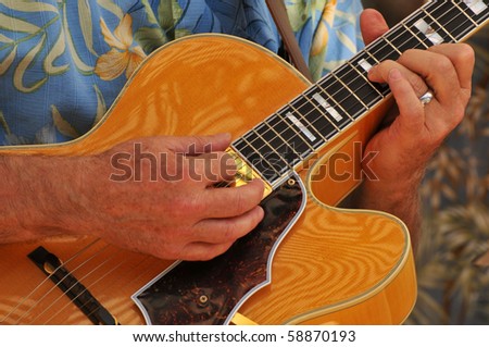 Jazz Guitar Player