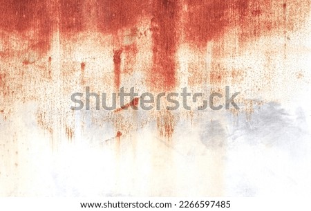 Corroded metal background. Rusted grey painted metal wall. Rusty metal background with streaks of rust. Rust stains. The metal surface rusted spots. Rystycorrosion.                     Stock foto © 